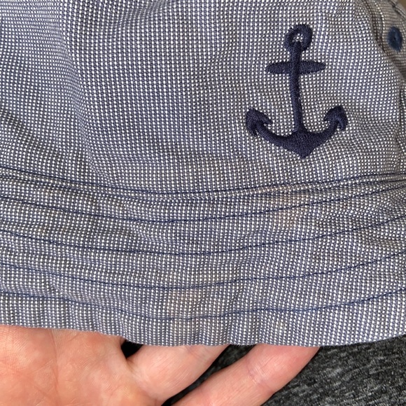 Janie & Jack anchor bucket cap - Picture 2 of 6